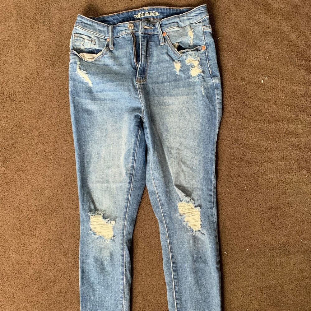High waisted Jeans